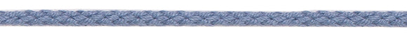 Kordel geflochten, 2 mm, blau jeansblau