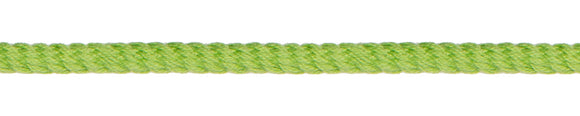 Kordel gedreht, 4 mm, grün apfelgrün