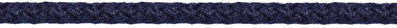 Kordel geflochten, 4 mm, blau dunkelblau