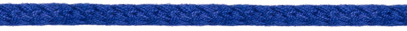 Kordel geflochten, 4 mm, blau königsblau