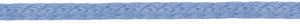 Kordel geflochten, 4 mm, blau hellblau