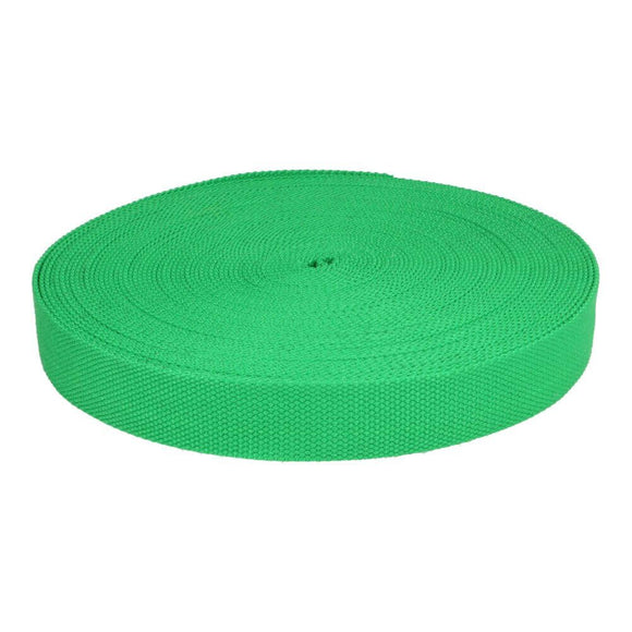 Gurtband, 25 mm, grün
