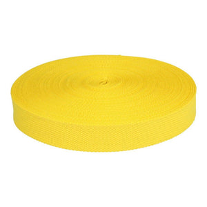 Gurtband, 25 mm, gelb