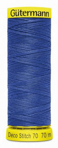 Gütermann Deco Stitch 70, 70 m, blau Nr. 315