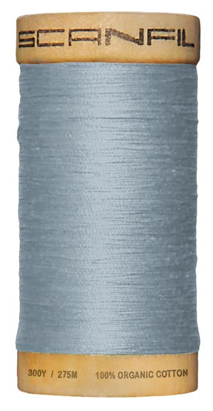 Scanfil Organic Cotton, 100 m, hellblau, Nr. 4814