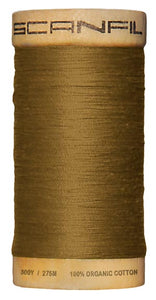 Scanfil Organic Cotton, 100 m, braun, Nr. 4826