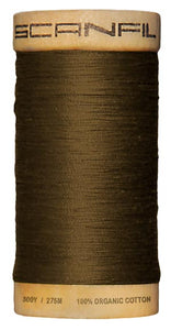Scanfil Organic Cotton, 100 m, braun, Nr. 4827