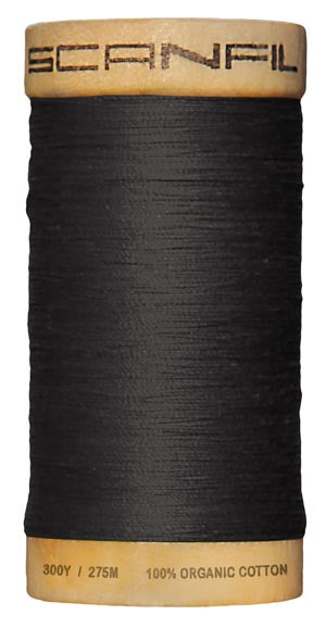 Scanfil Organic Cotton, 100 m, grau, Nr. 4833
