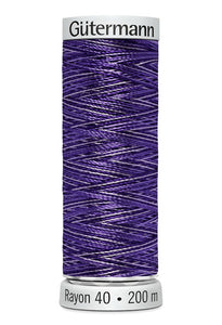 Gütermann Rayon 40 Multicolor, 200 m, violett Nr. 2125
