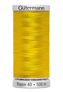 Gütermann Rayon 40, 500 m, gelb Nr. 1187