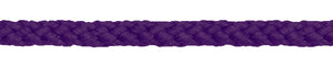Kordel geflochten, 8 mm, violett brombeer