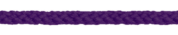 Kordel geflochten, 8 mm, violett brombeer
