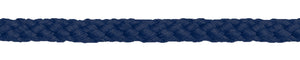 Kordel geflochten, 8 mm, blau tinte
