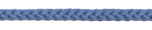 Kordel geflochten, 8 mm, blau jeansblau