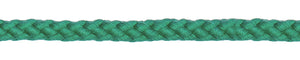 Kordel geflochten, 8 mm, grün blassgrün