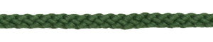 Kordel geflochten, 8 mm, grün dunkelgrün