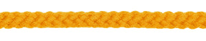 Kordel geflochten, 8 mm, gelb gelb
