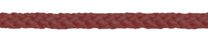Kordel geflochten, 8 mm, rot bordeaux