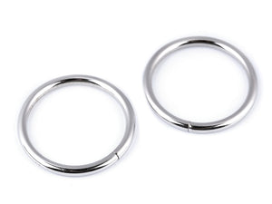 Ring, 35 mm, silber