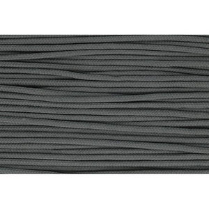 Kordel geflochten, 4 mm, grau