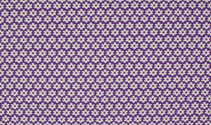 Baumwollstoff Blumen violett