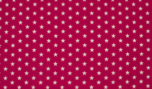 Jersey Sterne pink fuchsia