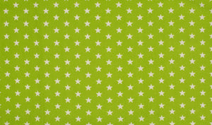 Jersey Sterne grün limonengrün