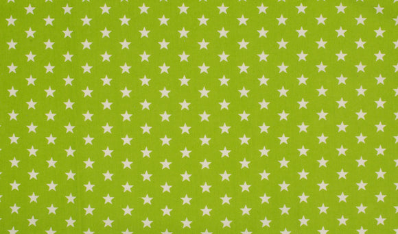 Jersey Sterne grün limonengrün