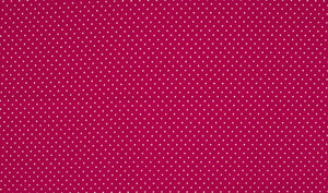 Jersey Punkte pink fuchsia