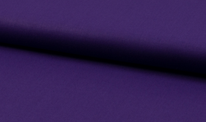 Baumwollstoff Uni violett
