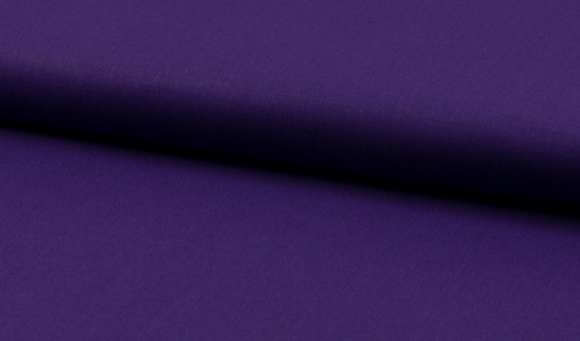 Baumwollstoff Uni violett