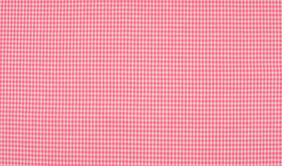 Baumwollstoff Karo 2 mm rosa