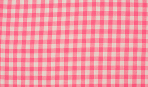 Baumwollstoff Karo 10 mm rosa
