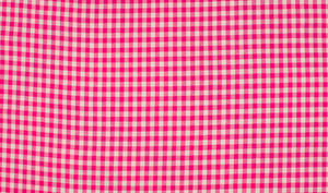 Baumwollstoff Karo 5 mm pink fuchsia