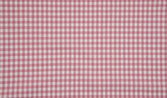 Baumwollstoff Karo 5 mm rosa altrosa