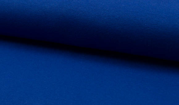 Feinstrickbündchen Uni blau royalblau