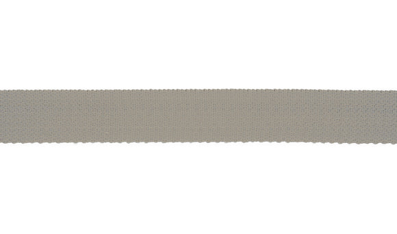 Gurtband, 40 mm, grau silbergrau