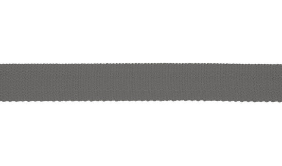 Gurtband, 25 mm, grau